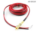 10FT Cablesonline 18 Awg Speaker Wire Single With Rca Male Plug, AV-SK110. Fixed Price $12.99.