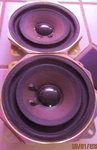 Jvc 4.0" Matched Pair Of Ohm Fullrange Midrange Speakers VGS1001-014 Rated 9W. Fixed Price $20.02.