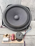 Ads 10" Woofer 206-0328 W/crossover Tested & Working. Fixed Price $59.00.