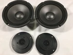 Vintage Realistic 40-1011A 6.5" Woofer Pair And 40-1276B Dome Tweeter. Fixed Price $100.00.