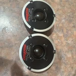 Monitors Tweeters Pulled From SPL3000 Speaker Towers. Fixed Price $80.00.