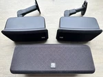 Boston MCS95 Center & MCS90 Satellite Speakers W Stand Mounting Bracket (tested). Fixed Price $79.00.