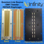 Infinity Quantum Emit Tweeter Ava Repair Diaphragm QLS-1 QLS-2 QLS-3 New. Fixed Price $25.00.