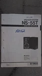 Yamaha NS-55T Service Manual Original Repair Book Stereo House Speaker System. Fixed Price $20.00.