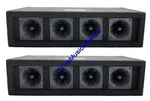 Pair 4-WAY 200W Super Horn Tweeter Speaker Boxes Pro Studio Dj Car Home Audio. Fixed Price $99.99.