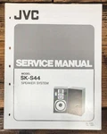 Jvc SK-S44 Speaker Service Manual *original*. Fixed Price $9.97.