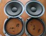 Set Two Technics EAS-25PL177D-T 10" Woofer 8 Ohm -tested Works. Fixed Price $43.41.