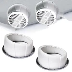 Recoil USP8W 8" Speaker Pods Surface Mount With Gaskets,pair, Utv Boat Rv Car. Fixed Price $39.99.