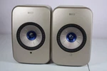 Kef Lsx Ii Wireless Speaker System Pair Tan (not Lt Version). Fixed Price $949.99.