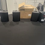 Herdio HOS-401 Waterproof Indoor/outdoor Speakers Black (set 4). Fixed Price $75.00.