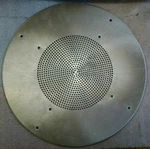 Atlas Soundolier #60-8 Steel Baffle Ceiling Speaker Grille Used. Fixed Price $5.00.