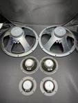 Vintage Jensen Concert Series 1230 Speaker Driver Set Woofers Mid Tweeters. Fixed Price $124.95.