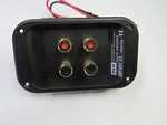 B&w/ Bowers Wilkins DM601 S3 2-WAY Crossover/ Input Plate. Fixed Price $33.96.
