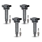 Ena Pack Of UF333 Ignition Coil 7092 Spark Plug 2.4 L4 Compatible Toyota. Fixed Price $117.21.