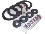 Kef 103/4 Speaker Foam Repair Kit - Incl. Dust Caps 4A65+4DONUT. Fixed Price $68.36.