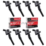 Ignition Coil DG508 & Motorcraft Spark Plug SP479 Ford F150 4.6L 5.4L FD503. Fixed Price $101.19.