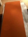 Bang Olufsen Beovision 10-40 Speaker Cover Grill Orange. Fixed Price $119.00.