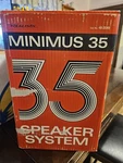 Nos Nib Realistic Minimus 35 Walnut Veneer Speaker Woofer Tweeter 40-2049 Radio. Fixed Price $60.00.