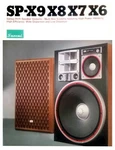 High Resolution Scans Of The Rare Brochure For Sansui SP-X9 X8 X7 SP-X6 Speakers. Fixed Price $24.99.