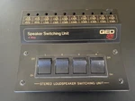 Qed SDR-4 Speaker Switching Unit Way (black) Vg + Tested. Fixed Price $42.19.