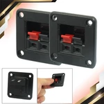 2PACK Audio Cable Wire Push Jack Socket Position Speaker Terminal Block. Fixed Price $11.77.