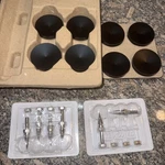 Bowers & Wilkins 8 Pcs Aluminium Hifi Audio Isolation Feet Speaker, 6 Spike. Fixed Price $50.00.