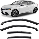 Sun Rain Visors Wind Guards For 22-26 Honda Civic Hatchback Shatterproof. Fixed Price $69.99.