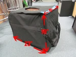 Dawn 200S Sub And Speaker Cover W/ Wheels 19"(H) X 23"(L) 16"(W) Fits Others. Fixed Price $44.99.