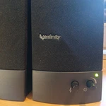 Ibm Infinity 3W Powered Pc Multimedia Computer Speakers 25P4726 Tested. Fixed Price $34.31.