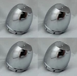 4 Chrome Wheel Caps Fits 3-1/8" Bore Replaces C-70 Centerline No Logo. Fixed Price $39.99.