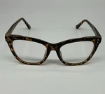 Express Tortoise Shell Eyeglass Frames Womens Square Full Rim Brown Optical. Fixed Price $18.99.