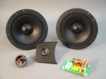 2 Way Speaker Kit Dual 8" Woofers For Clean Tight Bass Ohm Center Bookshelf. Fixed Price $51.87.