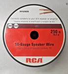 Rca Gauge Speaker Wire Feet AH16250SN #0942. Fixed Price $100.00.