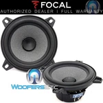Focal ISN-4 Shallow Slim 4" 40W Rms Mid Woofers Made In France Car Speakers New. Fixed Price $199.99.