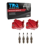 Trq Ignition Coil Spark Kit 6 Piece Iridium Plugs Compatible. Fixed Price $73.98.