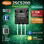 10PCS 2SC5200 Power Toshiba Transistor Silicon Npn Triple Diffused Type TO-264. Fixed Price $13.78.