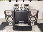 Jbl Studio Series Speaker Set & Powerbass Bundle S26II PB10 S-center. Fixed Price $599.99.