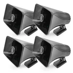 Pyle 8" Horn Speaker For Indoor/outdoor Use, 65W Power, Black, 4 Pack. Fixed Price $64.99.