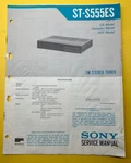 Sony ST-S555ES Original Service Manual Free Shipping. Fixed Price $24.00.