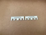 Pair Ads SAT7 "bi-wire Defeat" Speaker Jumpers #204-0118. Fixed Price $30.00.