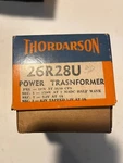Thordarson 26R28U,POWER Transformer, PRI117V SEC1-1750V,SEC2-2.5V,SEC3-6.3V,. Fixed Price $35.00.