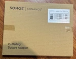 Sonos Sonance INCGAWW1 Speaker 6 Grille In-ceiling Square Adapter (pair) White. Fixed Price $75.00.