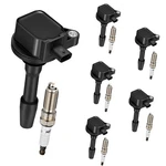 6-PACK UF825 Ignition Coils & 4469 Spark Plugs Kit Compatible With Ford Trans.... Fixed Price $110.00.