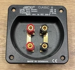 Jamo Classic 8 Speaker Terminal Cup Binding Post Banana Jacks W/ Jumper Plates. Fixed Price $49.99.
