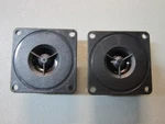 New (2) .75" Tweeter Speaker Pair Shielded Replacement 8OHM Inch Frame 3/4". Fixed Price $49.00.