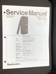 Technics SB-A64 Speaker Service Manual Original. Fixed Price $9.99.