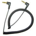 Black Coiled Aux Cable Car Stereo Wire Audio Speaker Cord 3.5MM For Smartphones. Fixed Price $9.49.