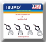 4 Kits Electrical Pigtail Wire Harness Connector Of Ignition Coil For UF-326. Fixed Price $20.69.