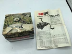 Vintage Fury Diamond 150 Ball Bearing Spinning Reel Display Box Only. Fixed Price $20.00.