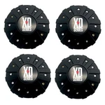 Set Of Kmc Series Matte Black Wheel Center Hub Cap XD778 Monster 846L215B. Fixed Price $115.20.